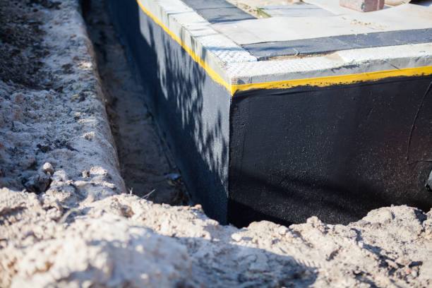 Professional Waterproofing technician working in Amo, IN